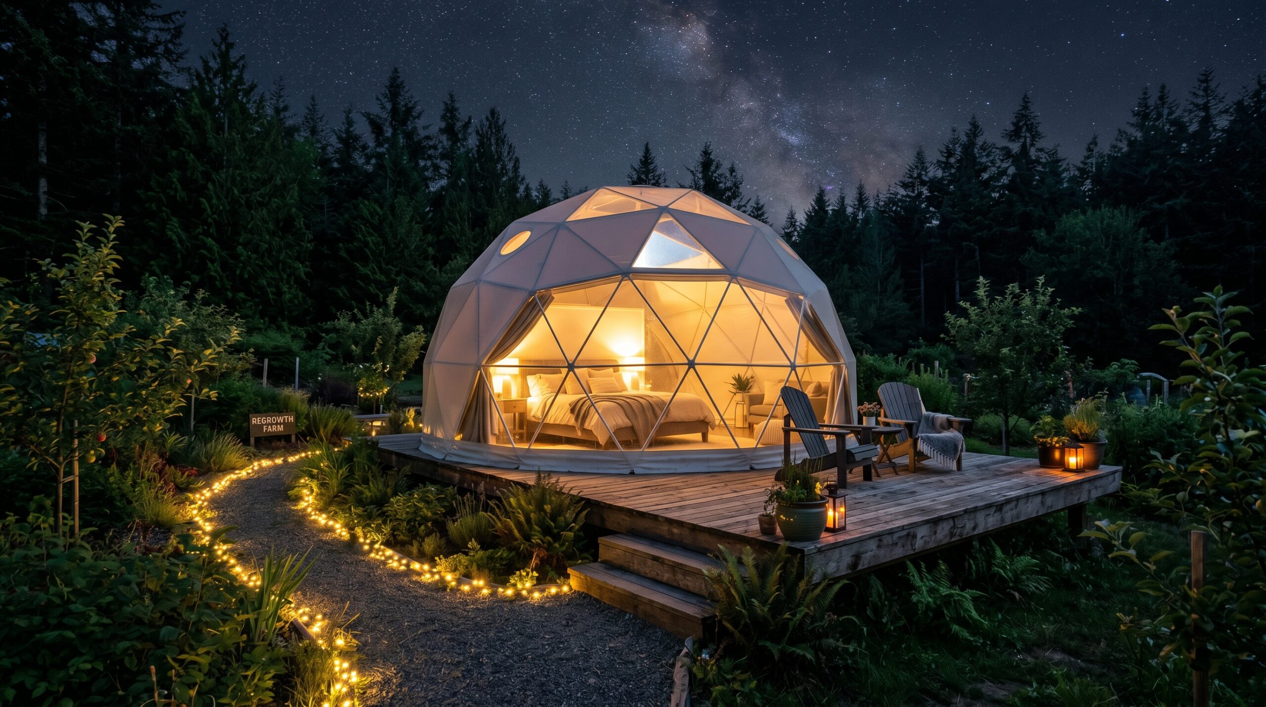 Geodesic Dome Exterior