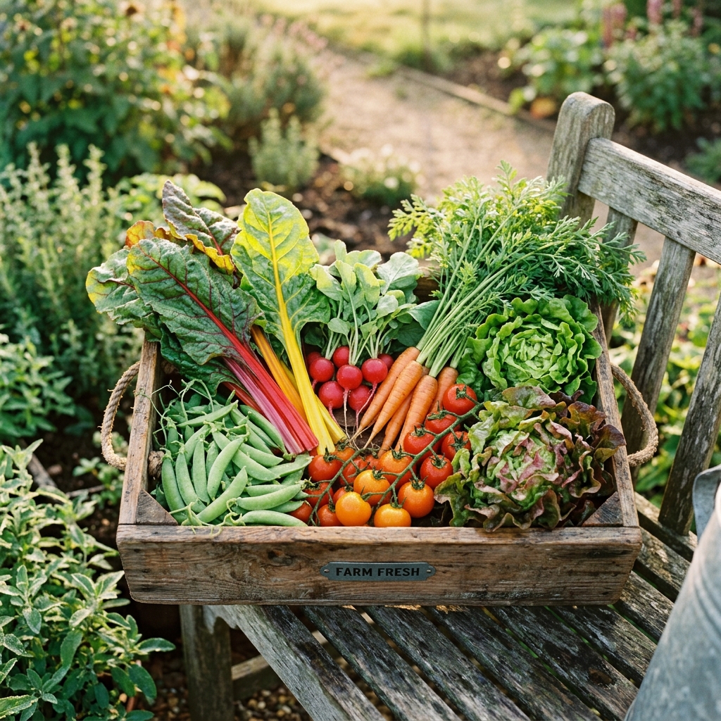 Eating with the Seasons — fresh seasonal vegetables