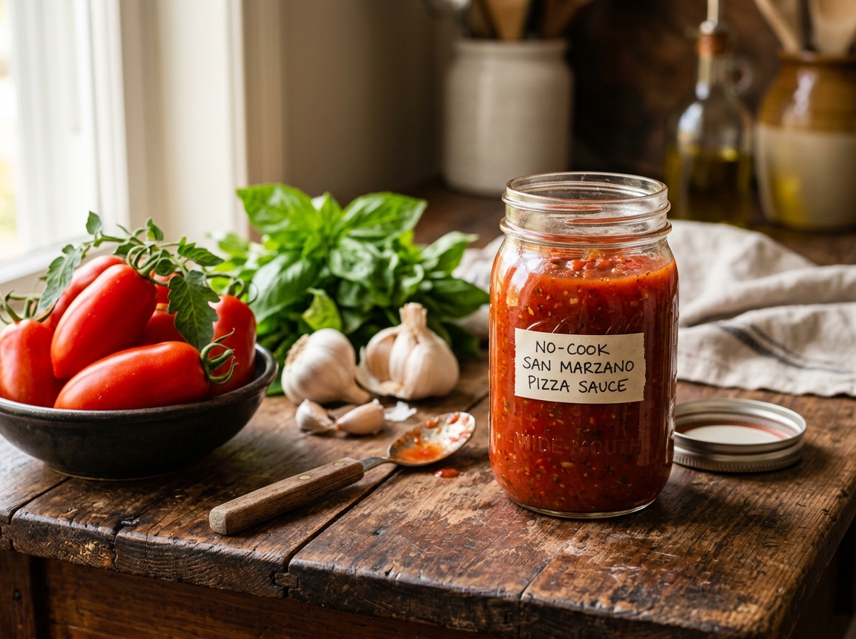 Pizza Sauce (No-Cook)