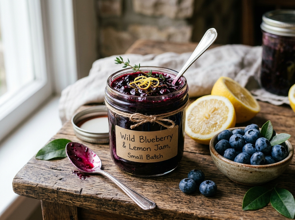 Blueberry-Lemon Jam