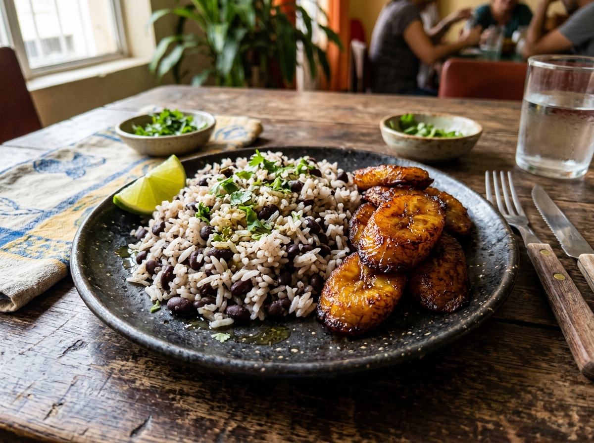 Cuban Black Beans and Rice (Moros y Cristianos)