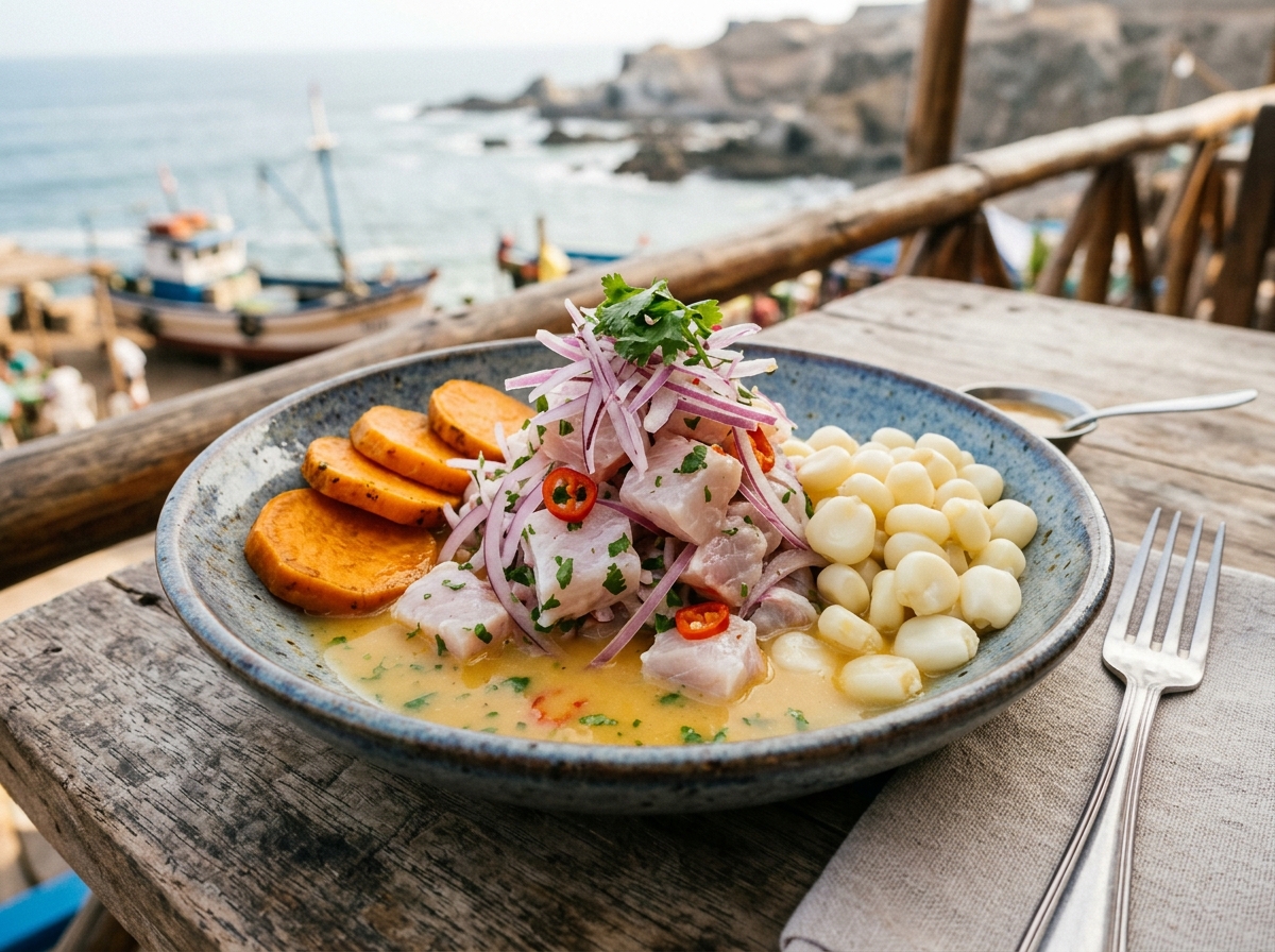 Peruvian Ceviche (Ceviche Clásico)