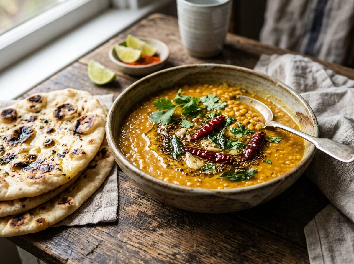 Dal Tadka (Tempered Lentil Stew)