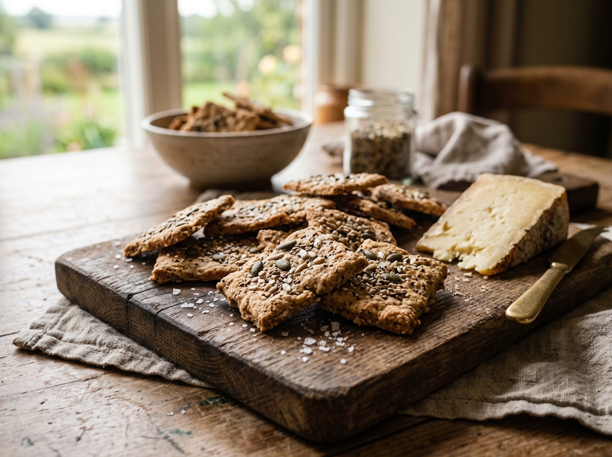 Whole Wheat Crackers