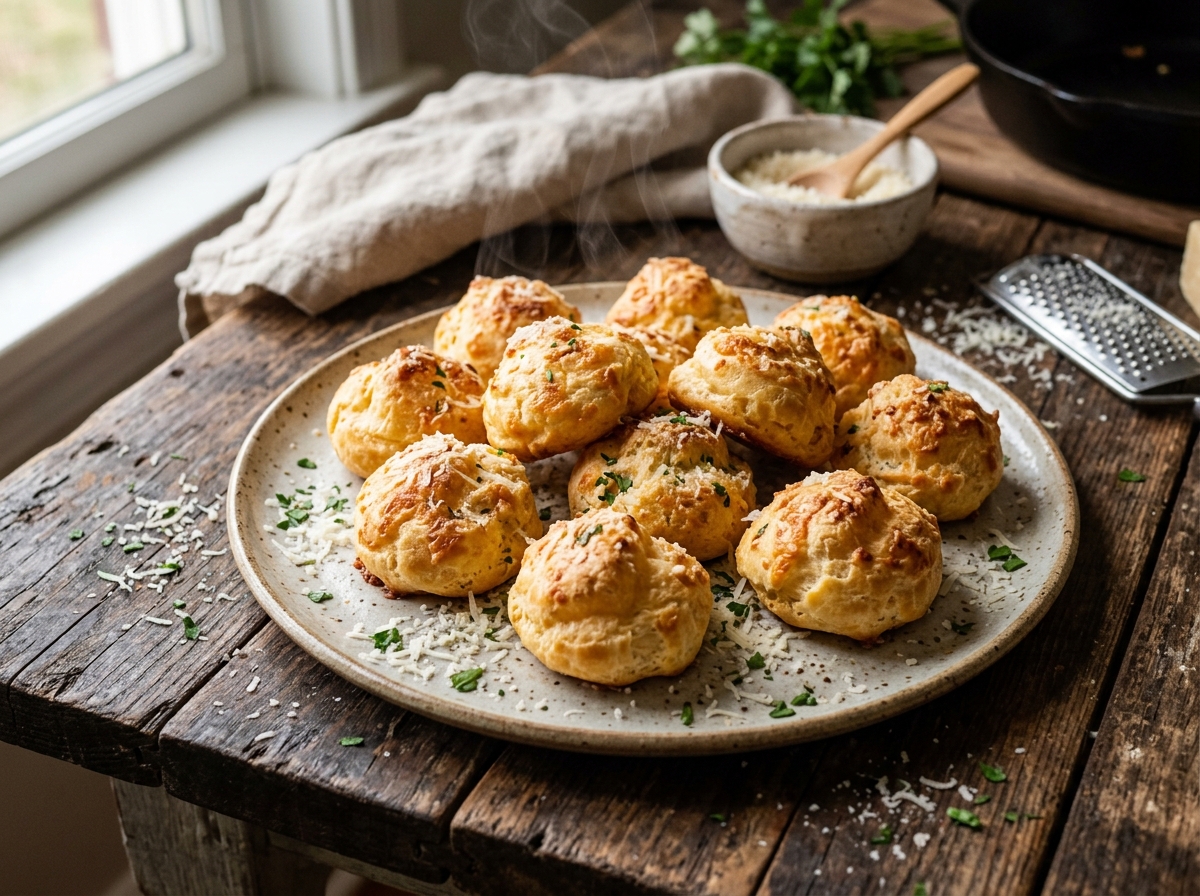Baked Cheese Puffs