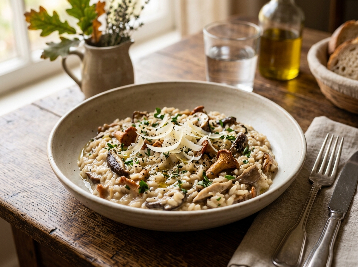 Wild Mushroom Risotto