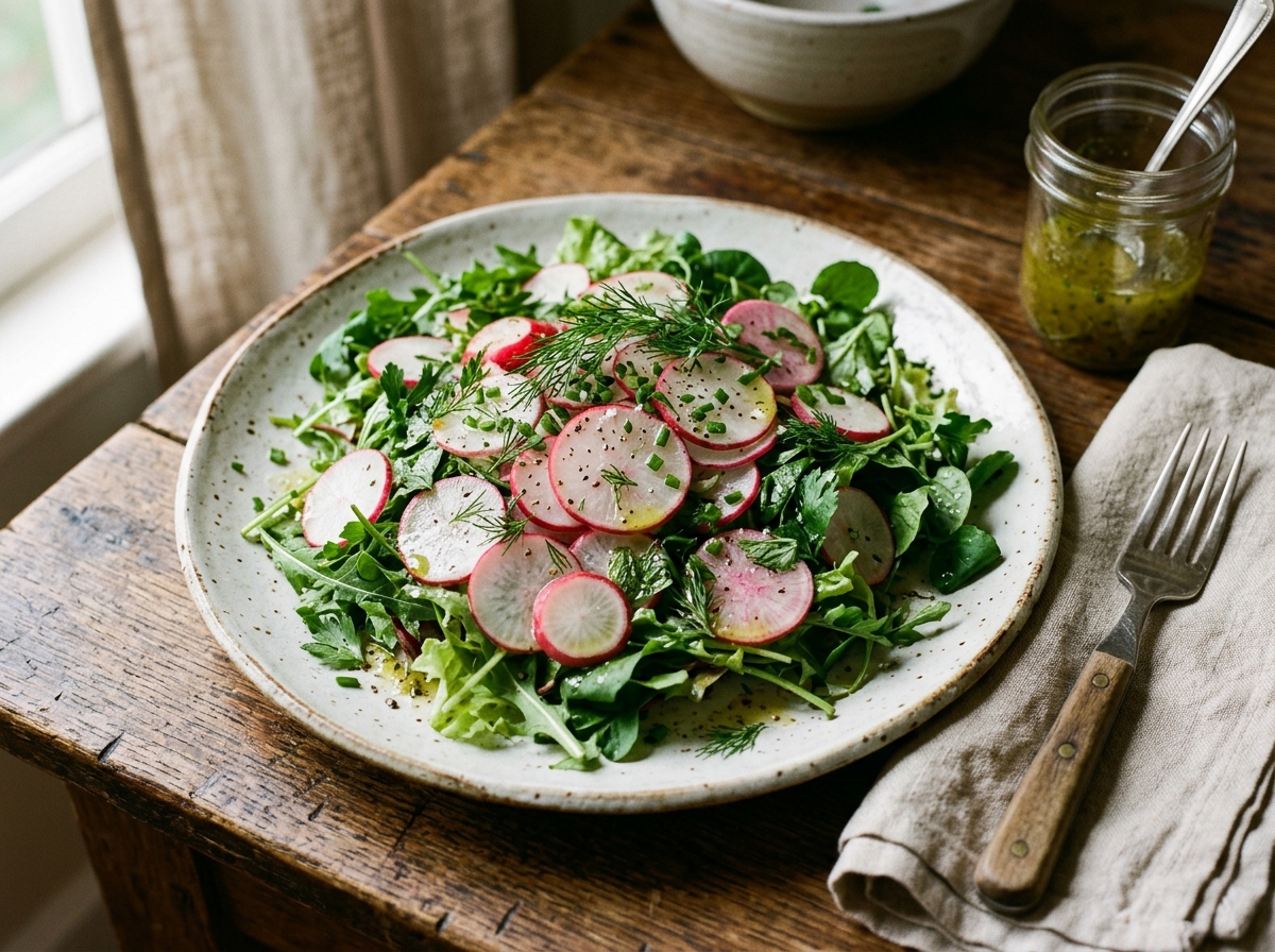 Radish & Herb Salad