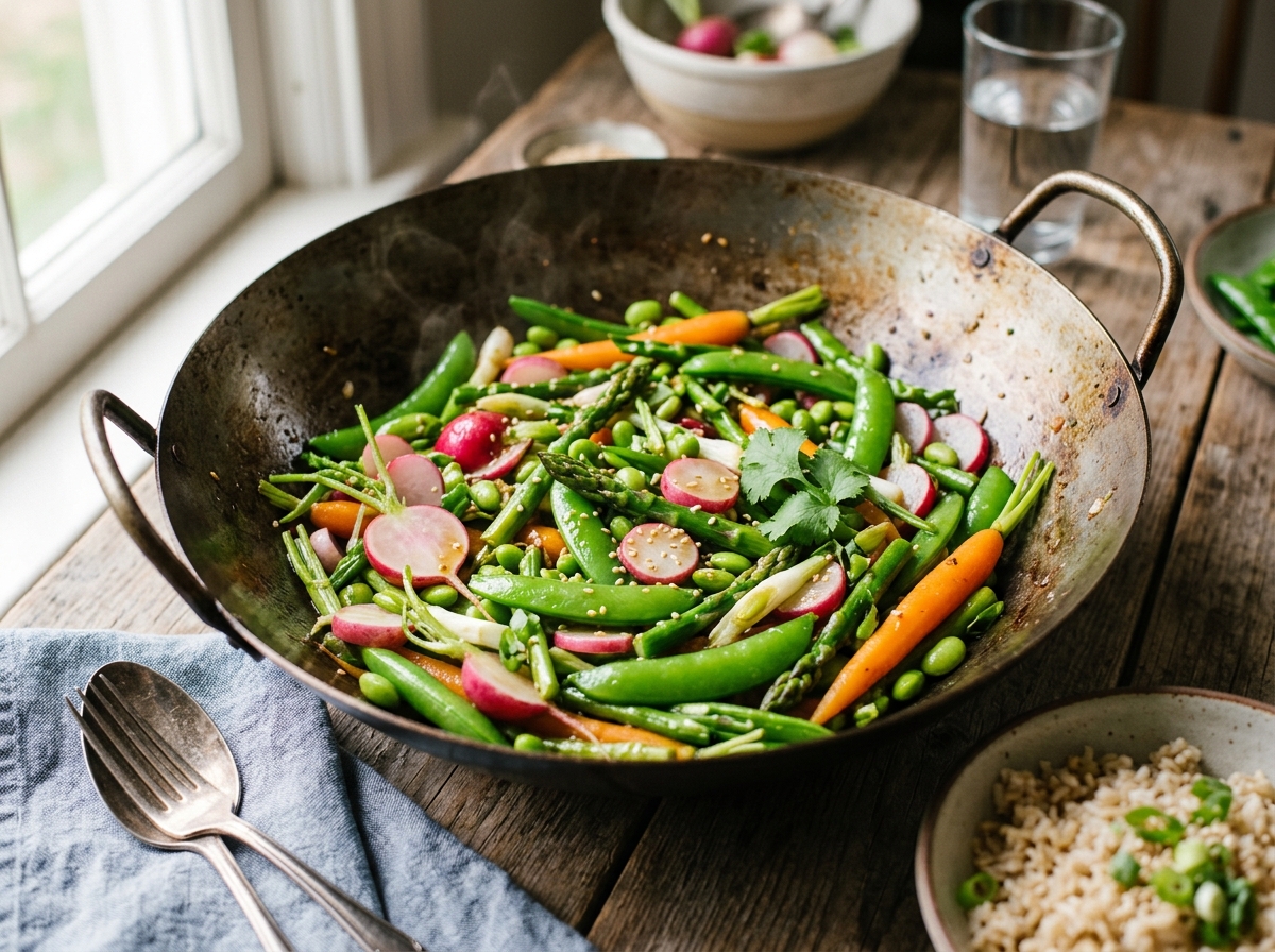 Spring Vegetable Stir-Fry
