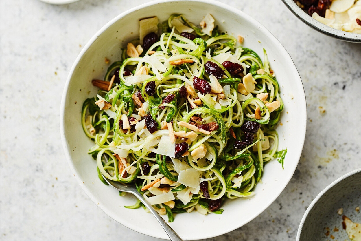Shaved Brussels Sprout Salad