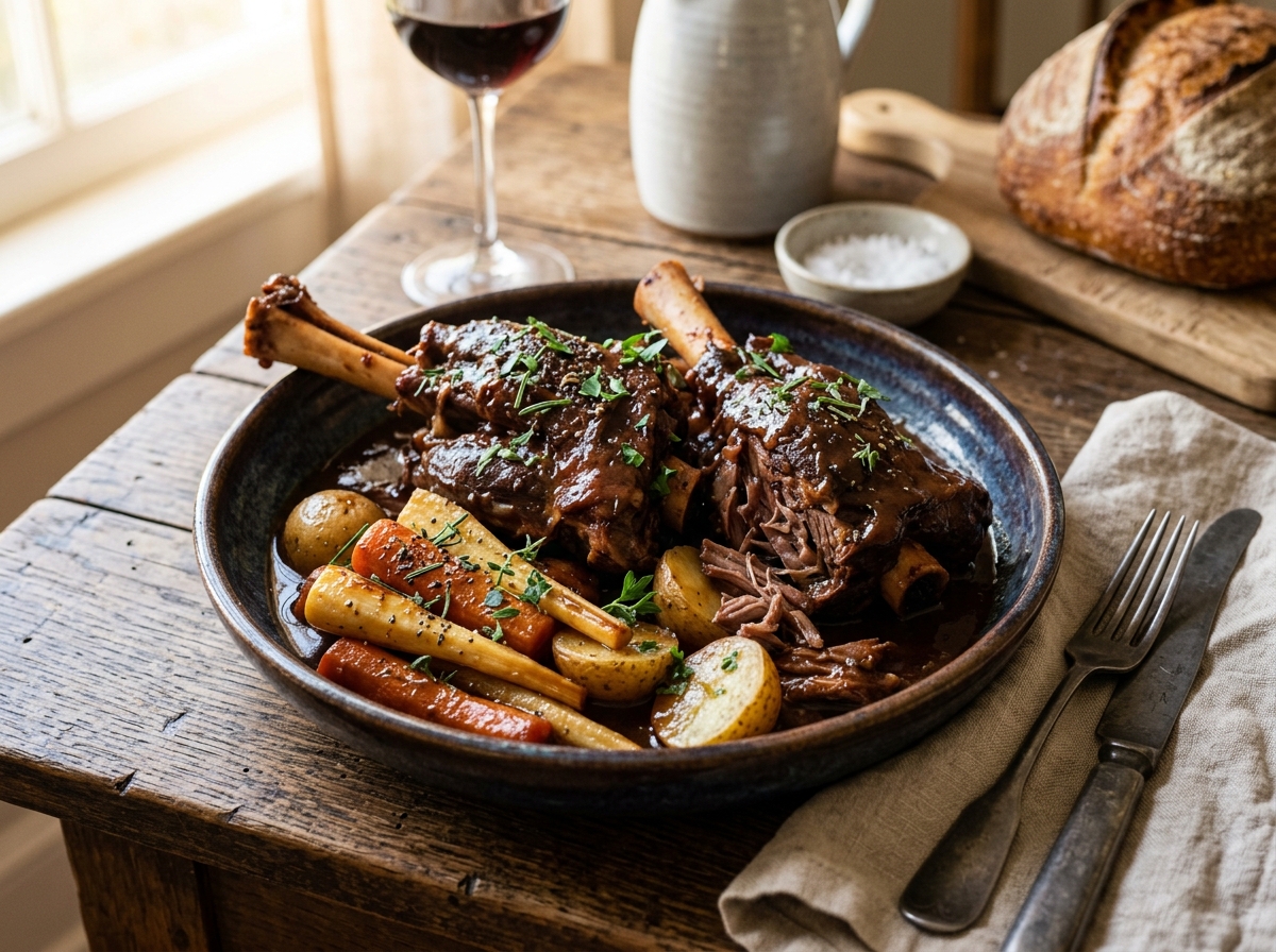 Braised Lamb Shanks