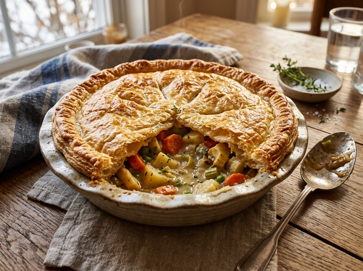 Winter Vegetable Pot Pie