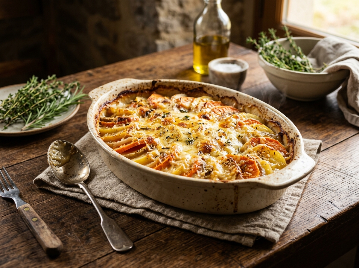 Root Vegetable Gratin