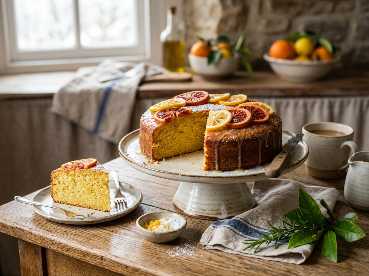 Citrus Olive Oil Cake