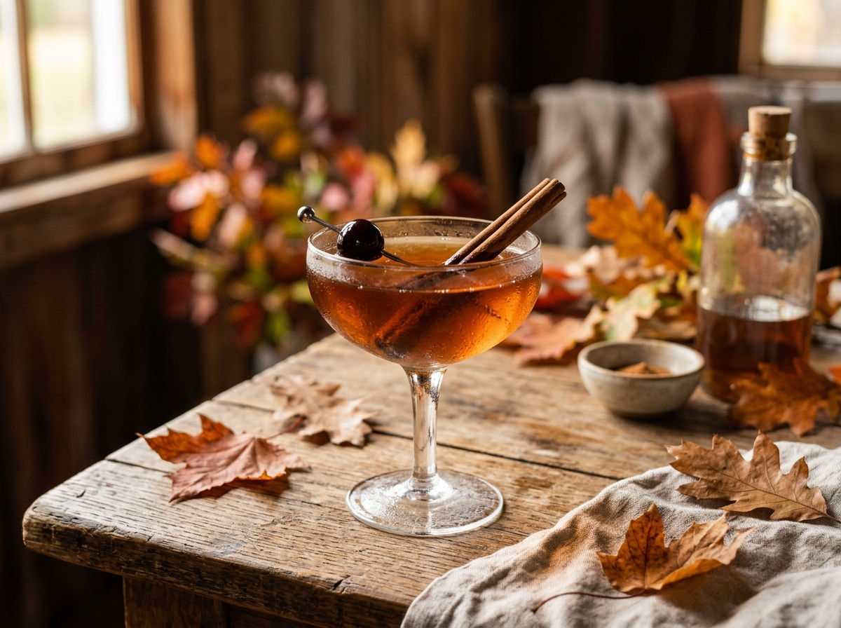 Apple Cider Manhattan