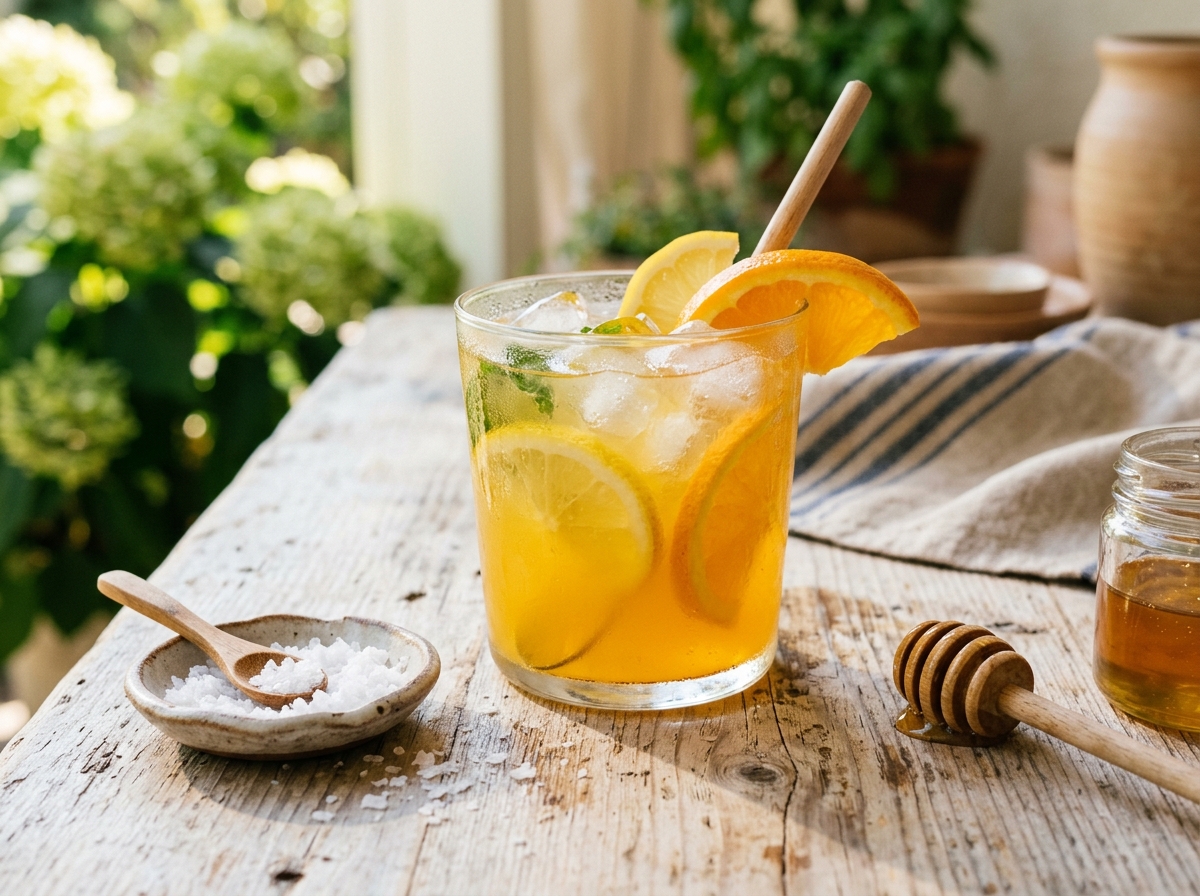 Homemade Electrolyte Drink