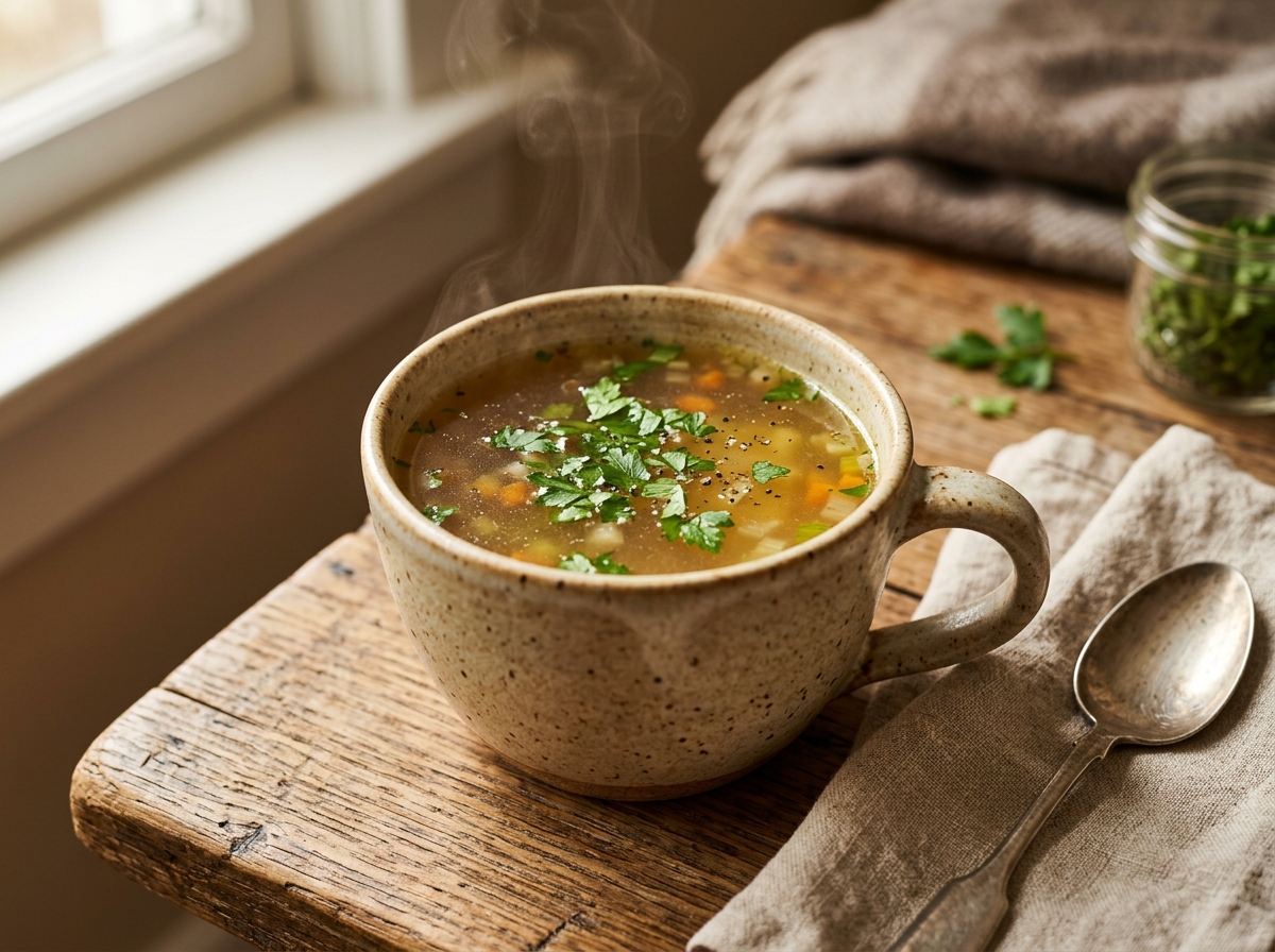 Mineral-Rich Bone Broth (Sipping Broth)