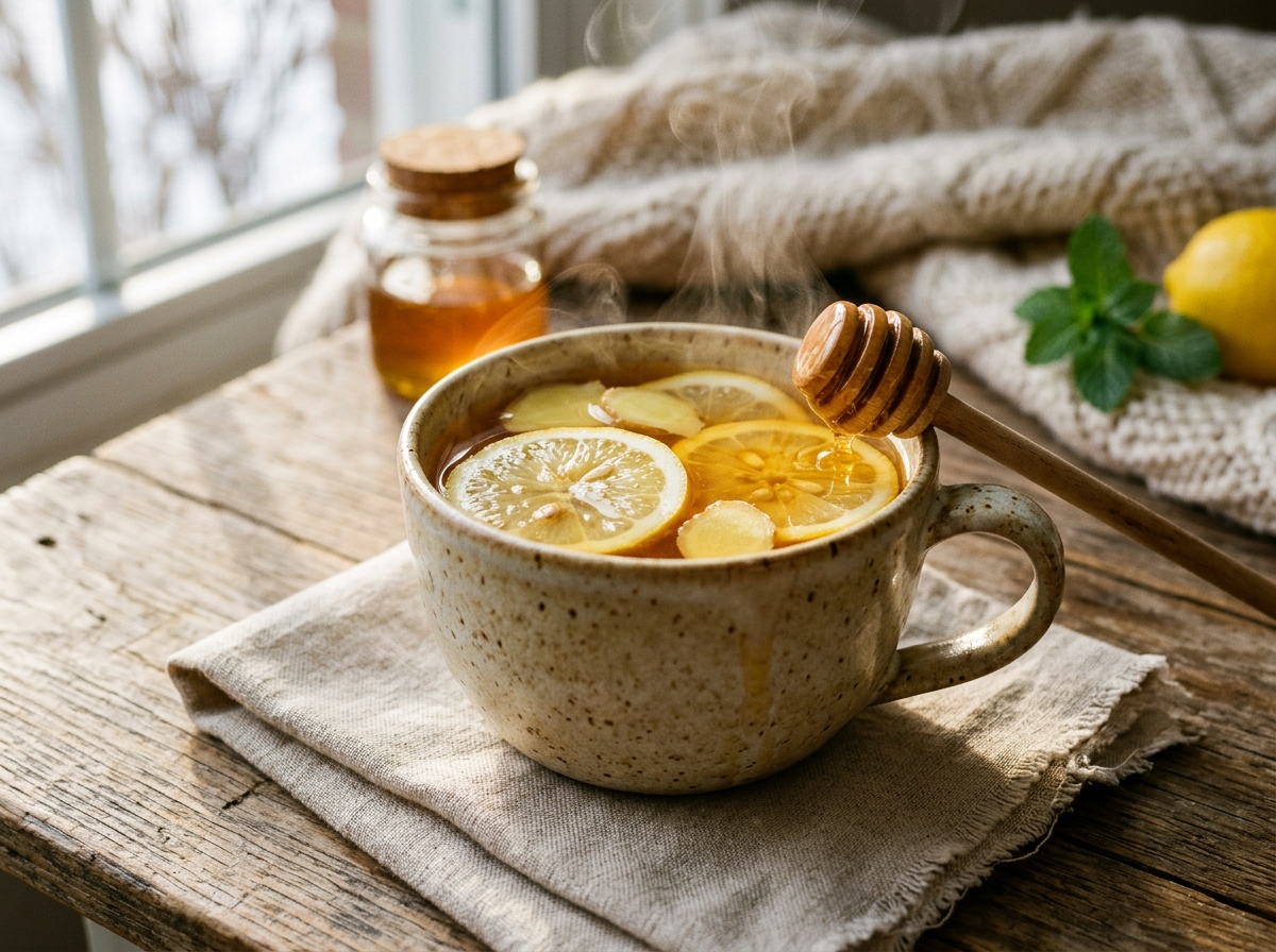 Honey-Lemon Throat Soother