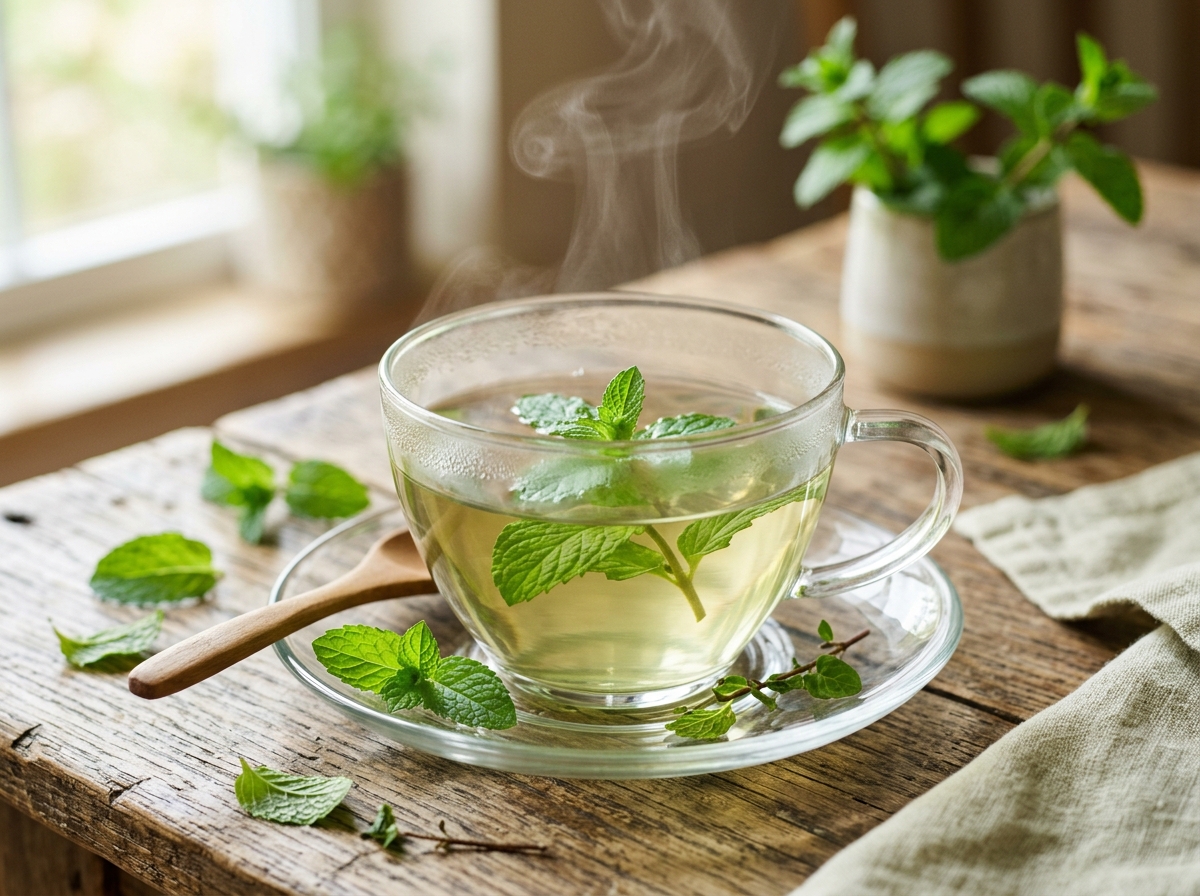 Peppermint Digestive Tea