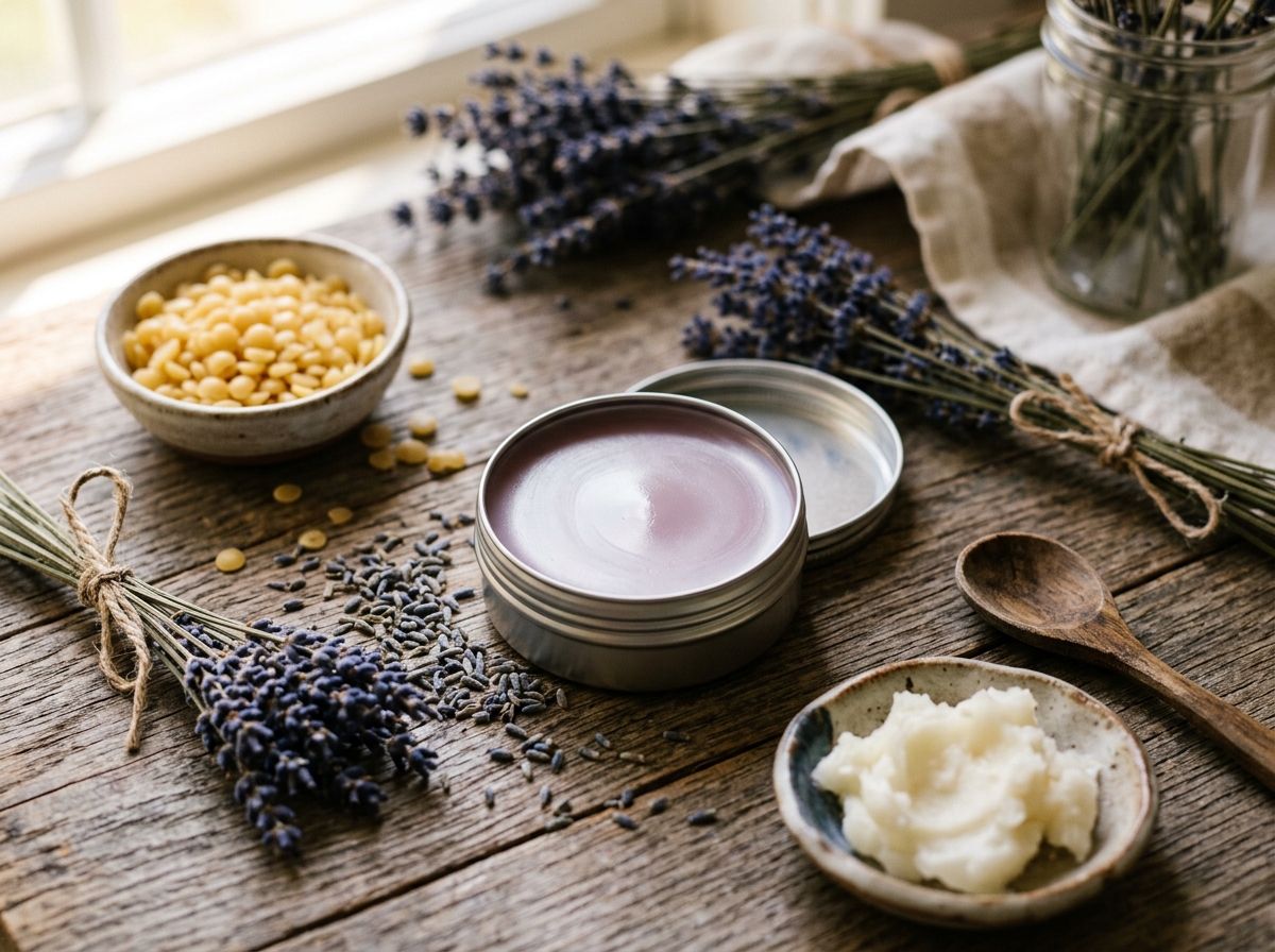 Lavender Healing Salve — Step 1: Lavender Oil